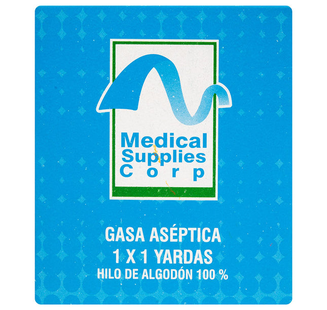 Gasa Medical 1X1 Cuadrada
