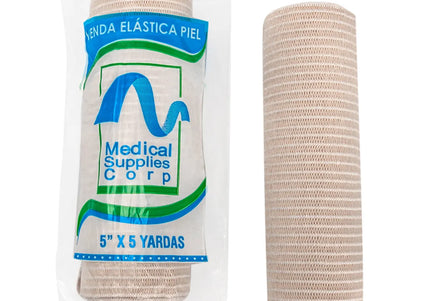 Venda Elastica Color Piel Medical 5X5 Y