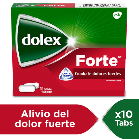 Dolex Forte 500 Mg 10 Tabletas