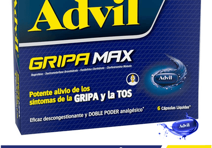 Advil Gripa Max 6 Cap