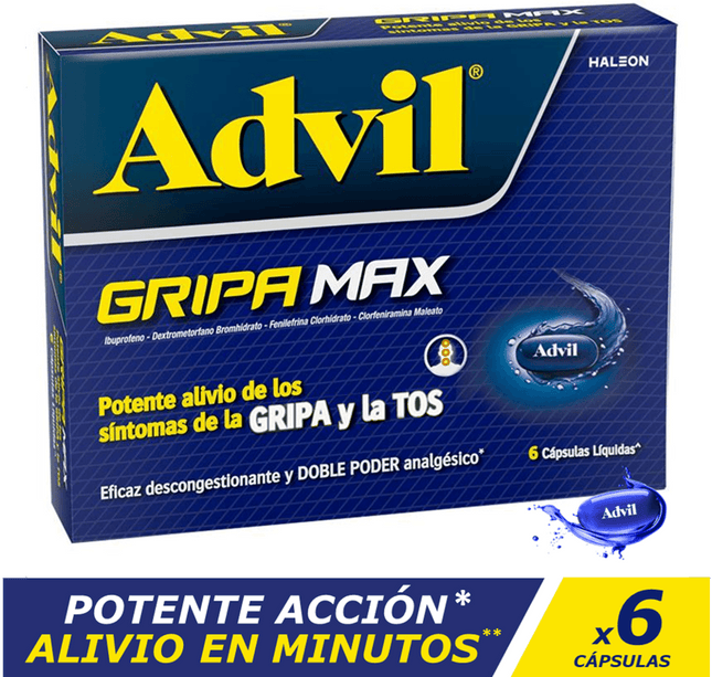 Advil Gripa Max 6 Cap