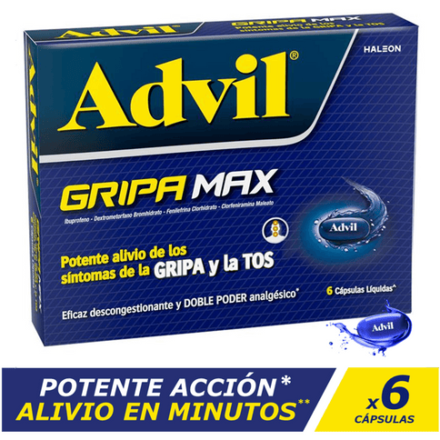 Advil Gripa Max 6 Cap