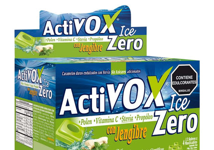 Activox Zero Jengibre Mentholyptu 12 Sbs