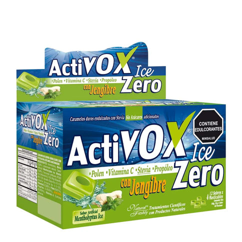Activox Zero Jengibre Mentholyptu 12 Sbs