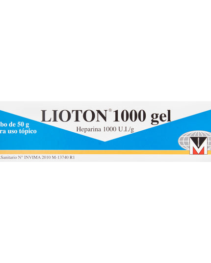 LIOTON 1000 GEL 30 GR(3%+)