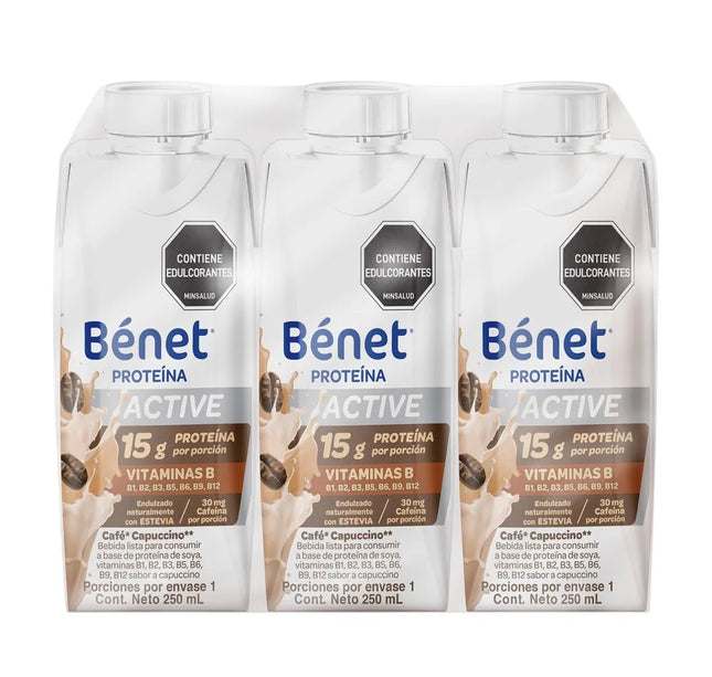 Bebida Benet Capuchino Tripack 250Ml