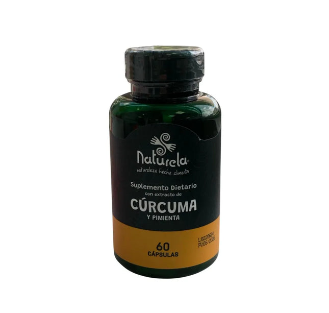 Suplemento Naturela Curcuma 60 Cap