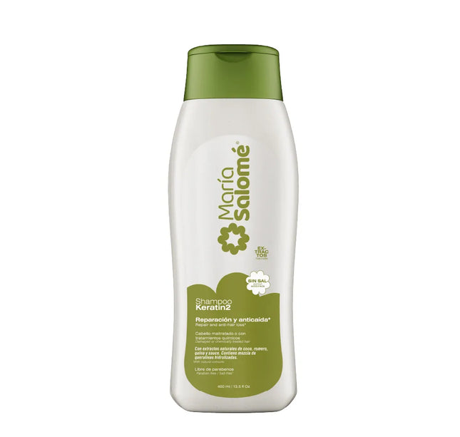 Shampoo Keratina 2 Maria Salome Sin Sal 400Ml
