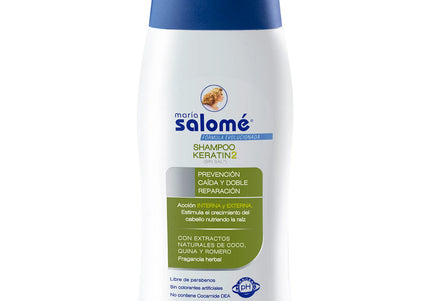 Shampoo Maria Salome Keratina 2 Sin Sal 200Ml