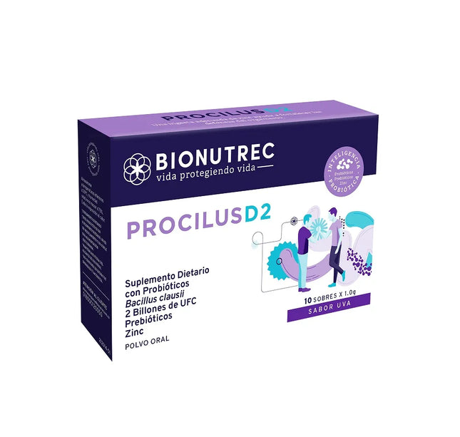 Procilus Probioticos D2 10 Sobres