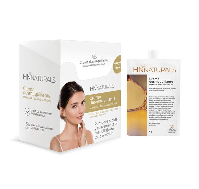 Crema Desmaquillante 12 Sobres Naturals