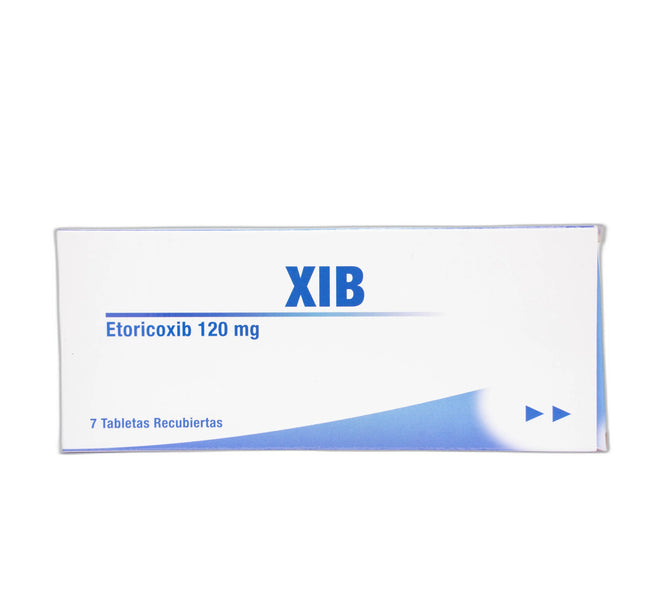 Xib 120 Mg 7 Tabletas