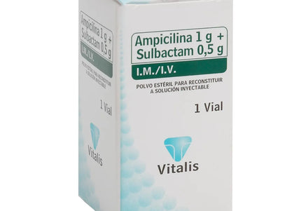 Ampicilina+Sulbactam 1Amp 1.5Gr. Vt