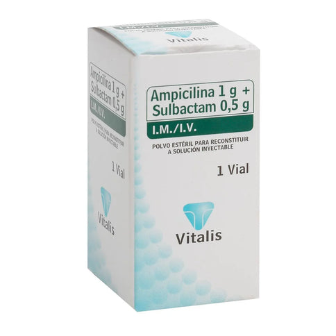 Ampicilina+Sulbactam 1Amp 1.5Gr. Vt