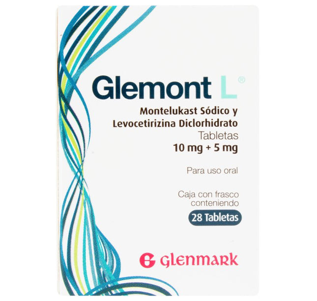 Glemont L 10Mg+5Mg 28 Tabletas