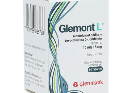Glemont L 10Mg+5Mg 14 Tabletas
