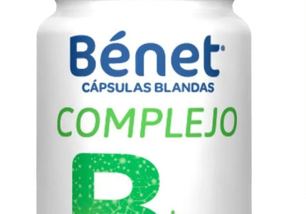 Benet Complejo B + Vit C + Calcio 60 Tbs