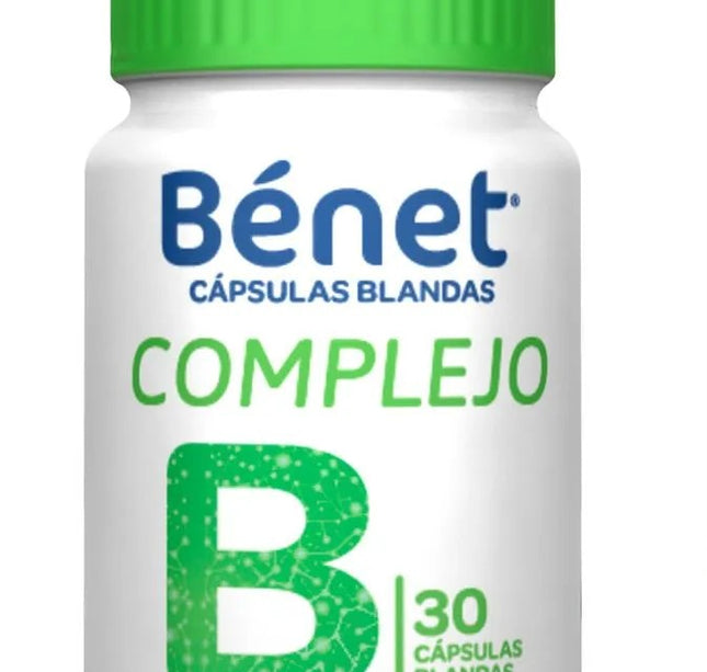Benet Complejo B + Vit C + Calcio 60 Tbs