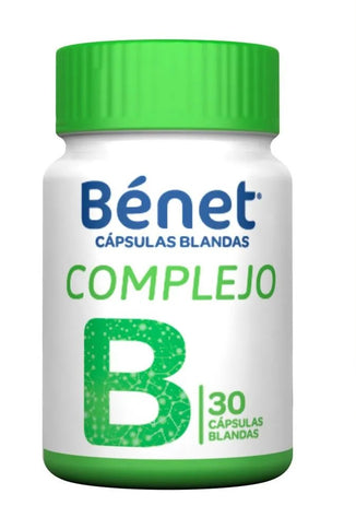 Benet Complejo B + Vit C + Calcio 60 Tbs