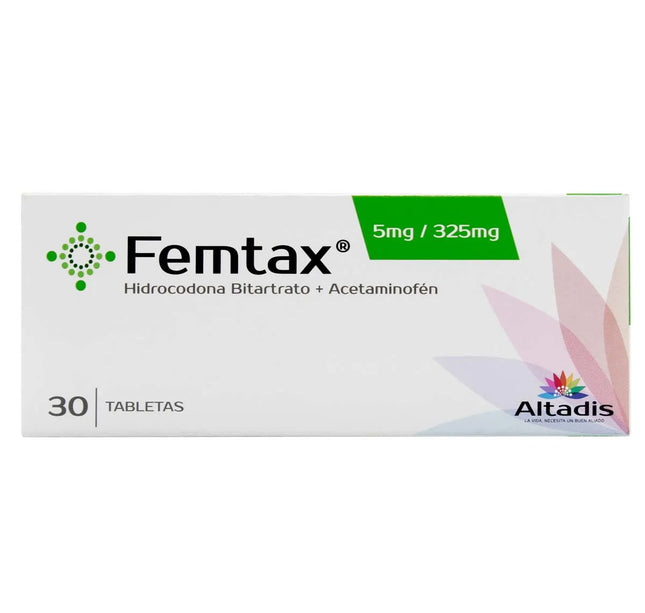 Femtax 5Mg/325Mg 10 Tabletas