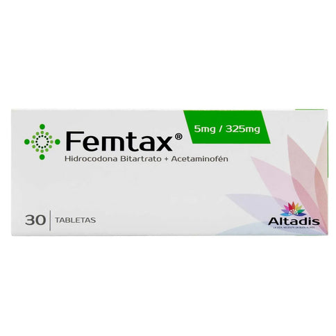 Femtax 5Mg/325Mg 10 Tabletas