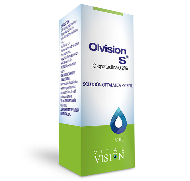 Olvision S 0.2% Oftalmico 2.5 Ml Vt