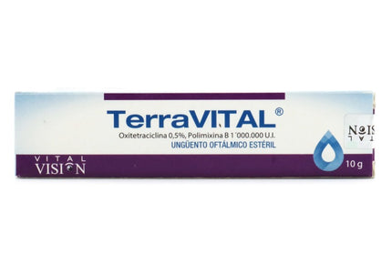 Terravital Unguento Oftalmico 10 Gr Vt