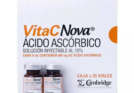 Vitacnova 500Mg/5Ml 25 Viales