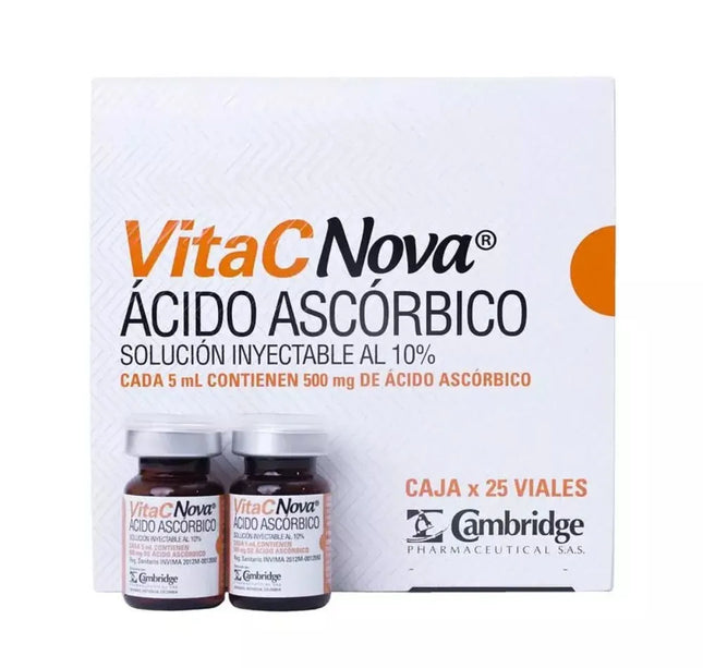 Vitacnova 500Mg/5Ml 25 Viales