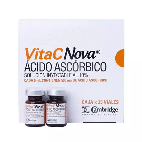 Vitacnova 500Mg/5Ml 25 Viales
