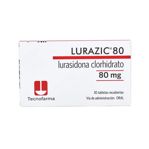 Lurazic 80 Mg 30 Tabletas