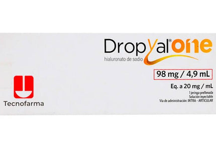 Dropyal One/Hialuronasod 1 Jeringa Prelllenada