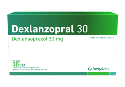 Dexlanzopral 30 Mg 30 Capsulas