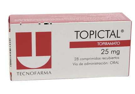 Topictal 25 Mg 28 Tabletas