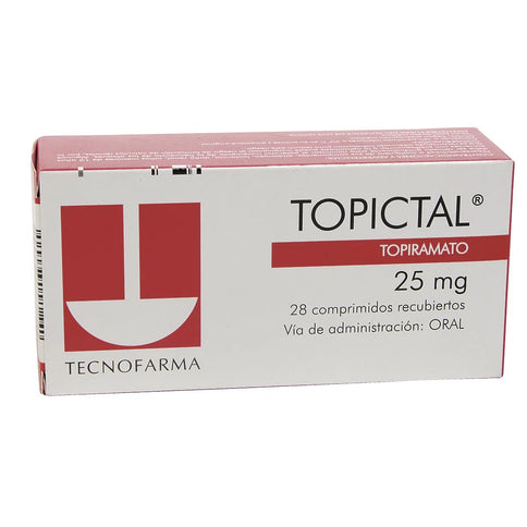 Topictal 25 Mg 28 Tabletas
