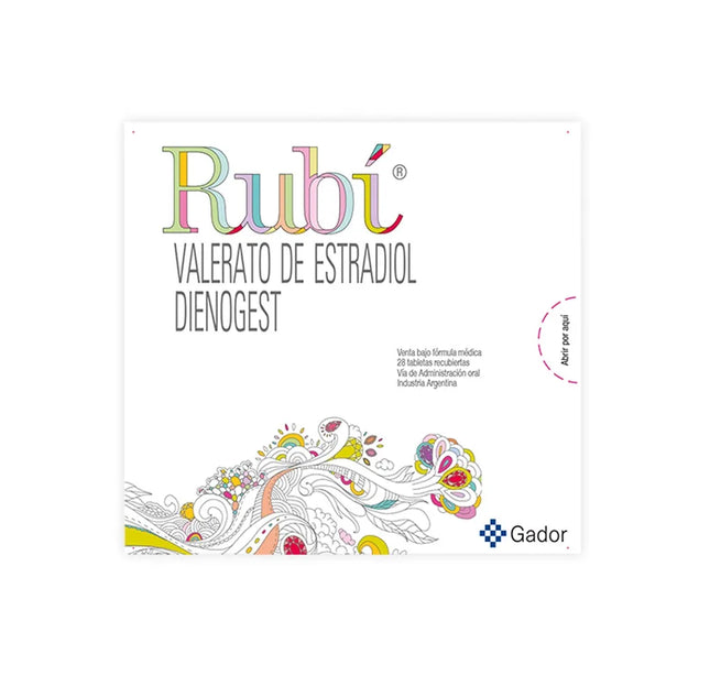 Rubi 28 Tabletas Recubiertas