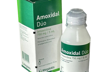 Amoxidal Duo 750 Mg Suspension 70 Ml