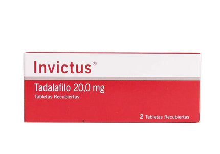 Invictus 20 Mg 2 Tbs Recubiertas