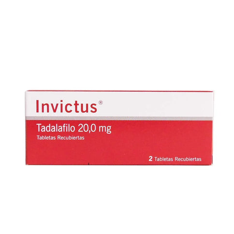 Invictus 20 Mg 2 Tbs Recubiertas