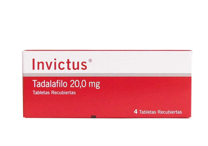 Invictus 20 Mg 4 Tbs Recubiertas