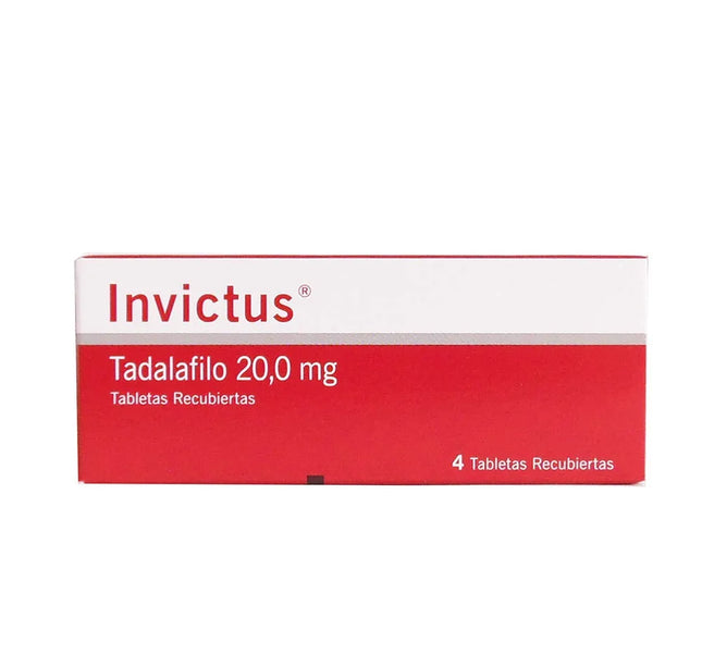 Invictus 20 Mg 4 Tbs Recubiertas