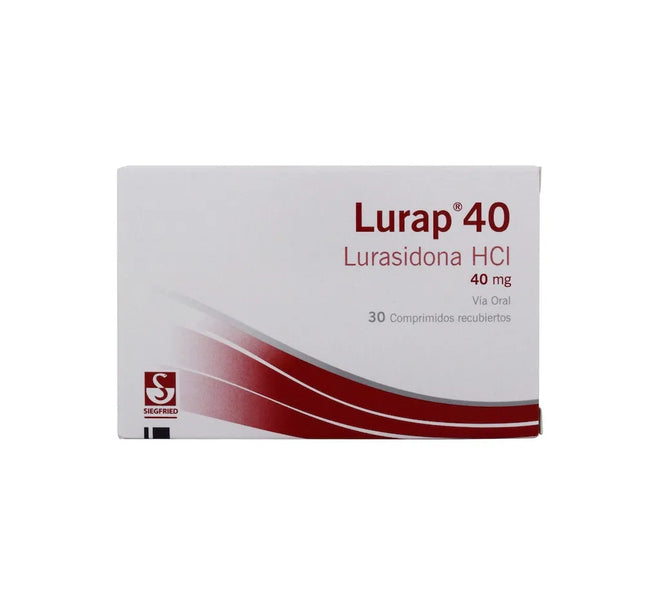Lurap 40 Miligranos 30 Tabletas