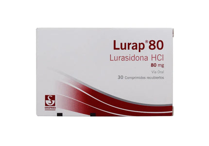 Lurap 80 Miligranos 30 Tabletas