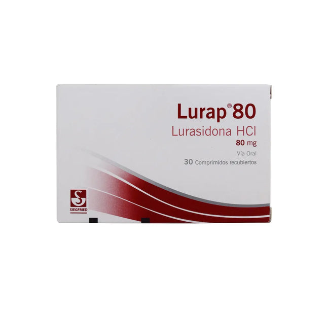 Lurap 80 Miligranos 30 Tabletas