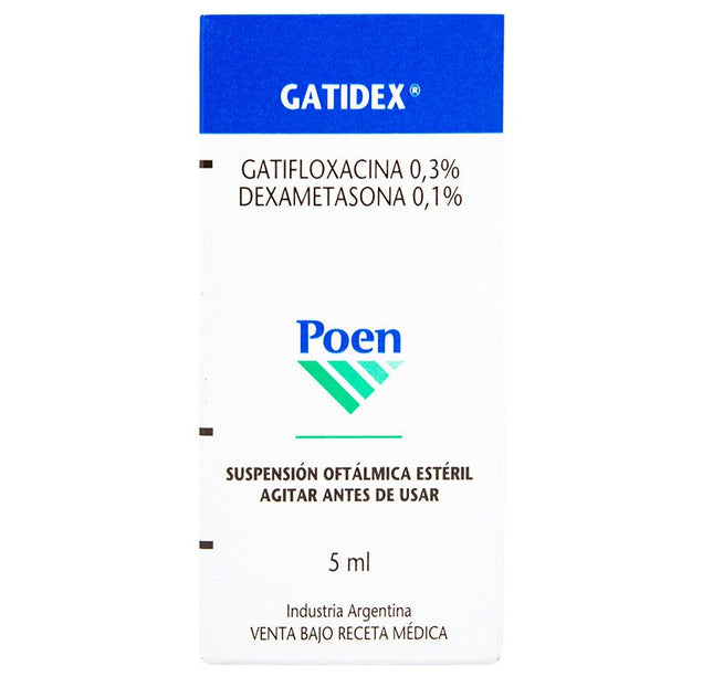 Gatidex Suspension Oftalmica 5 Ml