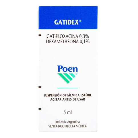 Gatidex Suspension Oftalmica 5 Ml