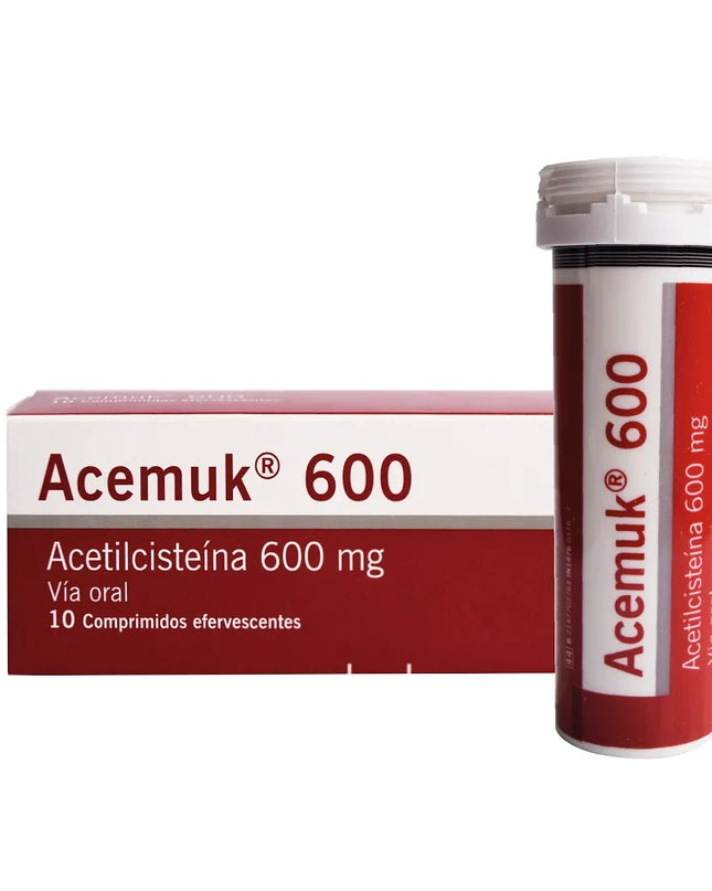 ACEMUK 600 MG 10 COMPR.EFERVECENTE(PDB)