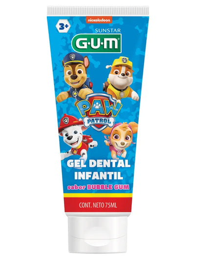 GEL DENTAL GUM KIDS PAW PATROL 75 MIL