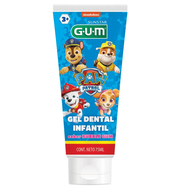 GEL DENTAL GUM KIDS PAW PATROL 75 MIL