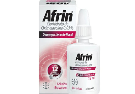 Afrin Solucion Nasal Ad.0.05% Spray 15Ml